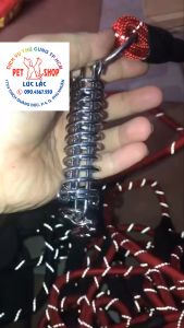 Dây dắt cường lực cho Chó lớn (To) Có lò xo giảm lực kéo