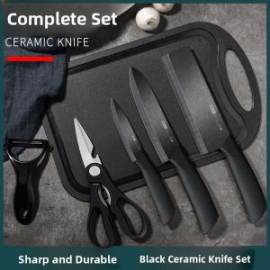 CMGF | Baby-Friendly Ceramic Baby Food Knife Set with Cutting Board