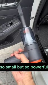 Mini Vacuum Cleaners Dual Use 6000Pa Wireless Small Car Vacuum Cleaner Cordless Handheld Auto
