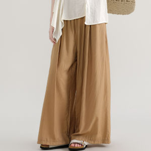 La Chapelle | Irregular Round Neck Sleeveless Vest & Loose Wide-leg Pants Two-piece Set
