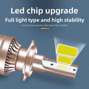 MENGDAO | Modified LED Headlights for Trucks Near & Far Light Fog Lamp 24V