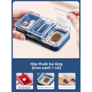 MONLEYTA | Máy Chia & Nghiền Thuốc Di Động 1/4 1/2 Viên