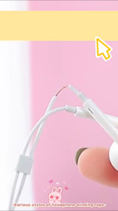 Spiral Charging Cord Cable Protector Earphone Cable Protector Wire Cable Winder