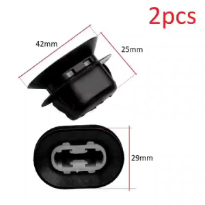 Set 2 Chốt nhựa (42x25mm) cố định ghế sau cho xe hơi Mazda 3 6 CX5 CX7 đinh tán nhựa móc kẹp cho ô tô