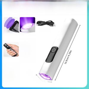 Ultraviolet Lamp Professional Detection for Jadeite Epilepsy Money Inspection Lamp Waterproof Outdoor Flashlight
