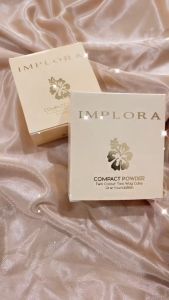 Implora Compact Powder Sueluttu Compact Powder Two Color Two Way Cake One Foundation Bedak Implora Sueluttu