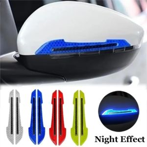 [Pphha] 2 cái Miếng dán phản quang cho xe ô tô gương chiếu hậu lái xe đêm cảnh báo an toàn đánh dấu dải chống va chạm thông dụng phụ kiện ngoại thất ô tô