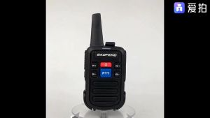 BF-C50 Frequency 400-470MHz 16 Channels Mini Ultra Thin Walkie Talkie Woki Toki Set of 2 Woki Toki 对讲机