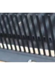 100*7.1*2.1cm Roof Eaves Guard Grid Fence Pengusir Kelelawar Burung Bahan Damar PE Eaves Anti Bird Sting Outdoor Courtyard Roof Bird Blocking Thorn