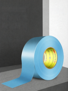 3M | High Strength High Adhesion Heat Resistant Easy Tear Off Waterproof Wear-Resistant Blue-Grey Single-Sided Cloth Tape