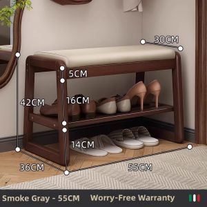 ZHUSHANXIA | Storage Soft Upholstered Shoe Bench