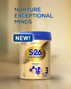 Wyeth S-26 Gold Progress Stage 3 Growing-up Formula 1.6kg - From 12 Months