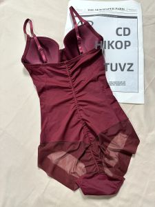 Đồ Lót Định Hình Liền Thân Naisstoo Cho Nữ Không Đường May Kiểm Soát Vùng Bụng Kiểu Quần Lót Dây Áo Ngực Tích Hợp Độ Nâng Đỡ Vừa Phải Chất Liệu Nylon Dệt Kim