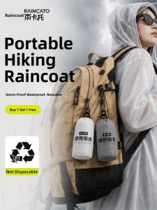 RAINCATO | Durable Waterproof Raincoat Long