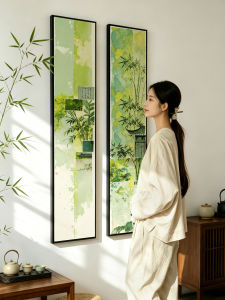YASISHA | Song Aesthetics Entryway Decorative Paintings Bamboo Theme