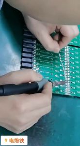 220V 60W Electric Soldering Iron Kit Adjustable Temperature Welding Solder Rework Station Heat Pencil Repair Tool EU Plug