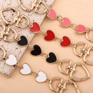 กระเป๋าสตางค์รูปพระจันทร์น่ารักประณีตสายคล้องไหล่ส่วนต่อขยายกระเป๋าคลัทช์ผู้หญิง DIY ตกแต่งโซ่ต่อขยาย