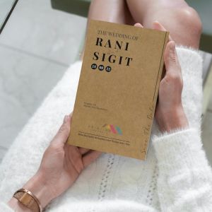 200 Pcs - Undangan Pernikahan | Undangan Pernikahan Murah - Undahangan Rustic - SERI T.27