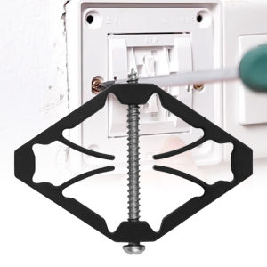 อุปกรณ์หนัก 86มม สวิตช์ติดผนัง 68x43.6x9.4mm คงที่ อุปกรณ์ซ่อมกล่องล่างเบ้าติดผนัง