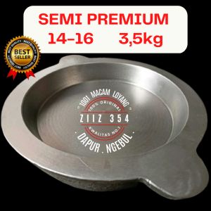 SEMI PREMIUM 35kg 14-16 Loyang Cetakan Martabak Manis Bangka