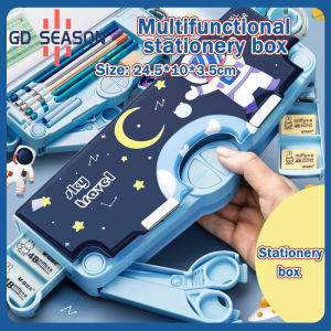 Pencil Box Cartoon Pencil Box Pencil Storage Multifunctional Stationery Storage Box Kids Gift