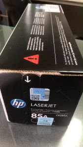 HP 85A (CE285A) ดํา แท้ศูนย์ ของใหม่+คุณภาพ100% ใช้กับพริ้นเตอร์ HP LaserJet P1102/P1102w/M1132MFP/M1212nf