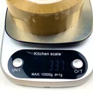 1 cuộn băng keo đục 200yard nặng 330gram rộng 4.7cm lõi 5mm 1 cây có 6 cuộn nặng 2Kg - Út Lớn