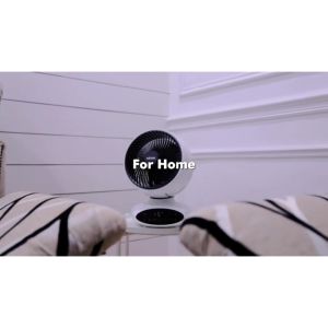 HOUM C8 Air Circulator Fan Table Desk Fan 8" Strong Wind 5 Speed 360 Oscillation Remote Control WAH LEE STORE