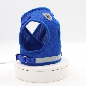 Pet Adjustable Reflective Leash Vest Harness Walking Small and Medium Dogs and Cats