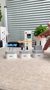 Ổ Cắm Chuyển Đổi DELI Ổ Cắm Điện Du Lịch Nhỏ Gọn An Toàn Tiêu Chuẩn Mỹ Anh Châu Âu