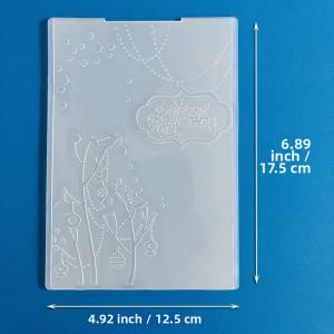Bộ Khuôn Dập Nổi 2D Hoa Lớn Để Làm Thiệp Sổ Lưu Niệm Thủ Công Giấy Album Tem Trang Trí Máy Dập Nổi Khuôn Mẫu