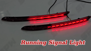 Proton X50 Facelift (2025-2026) Reflector Rear Bumper LED DRL Fog Lamp Fog Light Spot Welcome Light Running Signal Light X-50