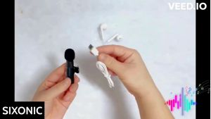 FAST DELIVERY Mic Mikrofon Wireless Clip On Jepit Vlogging Suara Super Jernih Tanpa Kabel 3.5mm