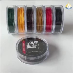 cotton rope non-elastic braided jade thread beaded