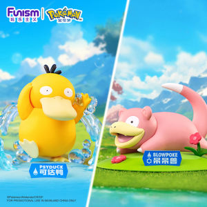 In Stock Authentic Pokemon Psyduck Slowpoke Garage Kits Ornaments Playism Officially Authorized Cute Gift