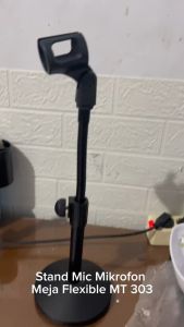 Stand Dudukan Mic Mikrofon Meja Lentur Flexibel 360 Derajat
