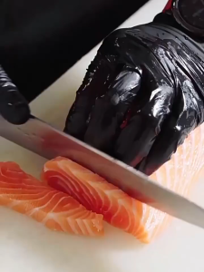 Japanese Sashimi Knife with High Carbon Steel Blade - For Precision Sushi & Fish Filleting