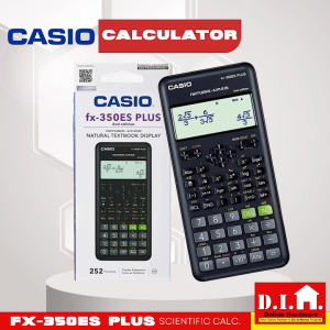 Do It Home CASIO FX-350ES PLUS Scientific Calculator Natural V.P.A.M. Model 10+2 Digits (2nd Edition)
