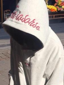 Retro American Fleece Lined Embroidered Hoodie Mens Heavyweight Button up Sweatshirt Loose Fit High Street Style for Autumn Winter