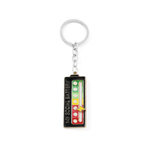 Bandai | Creative And Fun Feel Emotional Expression Management Keychain Movable Selection Social Badge Niche And Personalized Pendant