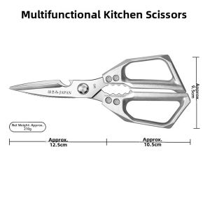 Multifunctional Stainless Steel Bone Scissors Kitchen