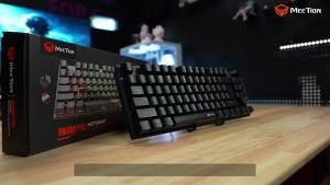 NexusClick 88 Key Hot Swappable Mechanical KeyboardRGB Backlit Volume Knob Anti-Ghosting Ergonomic Wired Office Gaming Keyboard