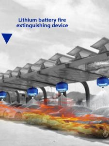 Handheld Metal D-Type Lithium Battery Special Fire Extinguisher for Electric Vehicles Fire Fighting Equipment Handheld Class D