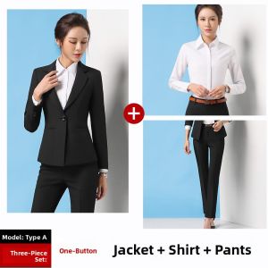 HANYINGMEI | Womens Spring Autumn Suit Professional Workwear High-end Formal Wear