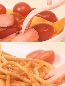 2pcs/Set Sendok Garpu makan Anak bayi/Training Spoon and Fork