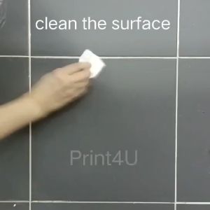 PRINT4U CAUTION SIGN Sticker AWASI LANGKAH ANDA MIND YOUR STEP WACTH YOUR STEP