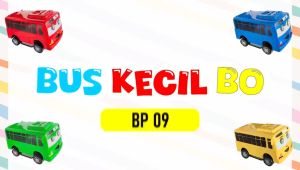 Mainan Anak Mobil Mobilan Elektrik Little Bus Musik Dancing Bump And Go