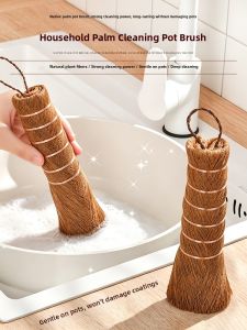 SP SAUCE | Non-Stick & Hand-Friendly Kitchen Pot Scrub Brush