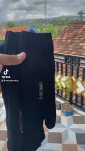 12 Pasang Kaos kaki wanita jempol Nilon hitam ukuran S/M/L SUDAH kemas