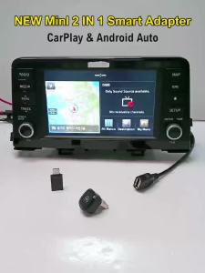 FLIXIVI Wireless CarPlay/Android Auto Adapter Plug and Play for VW Toyota Nissan Ford Benz Wired To Wireless for OEM Wired Cars